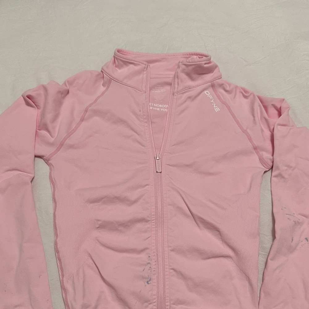 Pink Women's Zip-Up Hoodie by Onyx